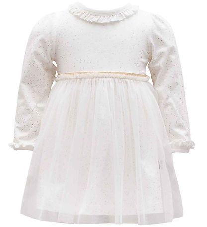 Little Wonders Kjolebody l/æ - Adele - Off White Glitter