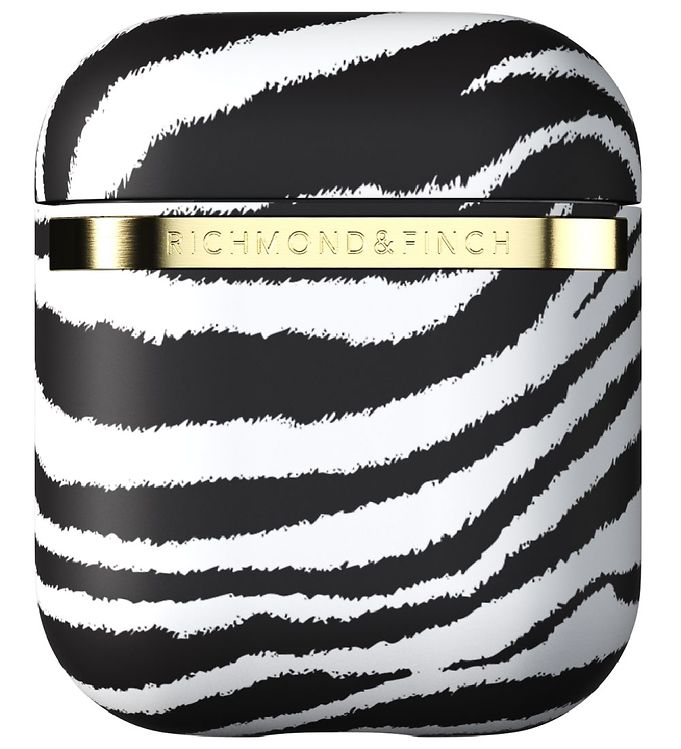 Richmond & Finch beskyttelsesetui Zebra til AirPods sort/hvid