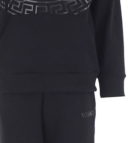 Versace Sweatsæt - Medusa - Sort/Transparent