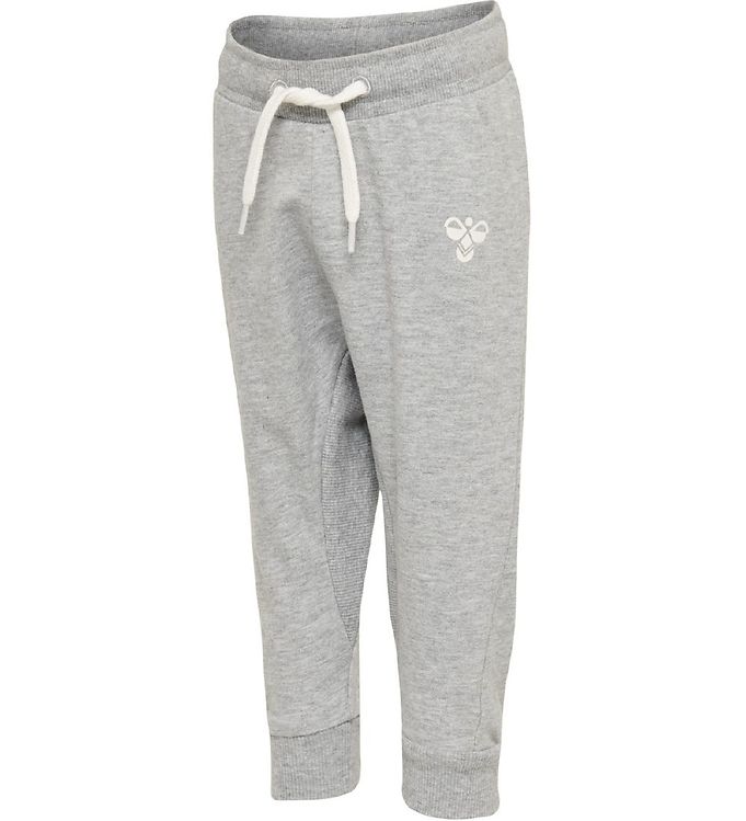 Hummel hmlApple Sweatpants - Gråmeleret