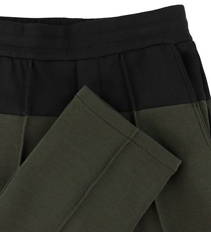 Emporio Armani Bukser - Armygrøn m. Sort Emporio Armani Bukser - Armygrøn m. Sort