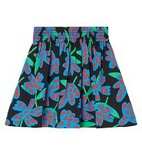 Stella McCartney Kids Nederdel - Spotty Flowers - Sort/Blomstret Stella McCartney Kids Nederdel - Spotty Flowers - Sort/Blomstret