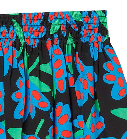 Stella McCartney Kids Nederdel - Spotty Flowers - Sort/Blomstret Stella McCartney Kids Nederdel - Spotty Flowers - Sort/Blomstret