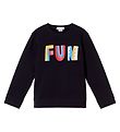 Stella McCartney Kids Sweatshirt - Fun - Sort Stella McCartney Kids Sweatshirt - Fun - Sort