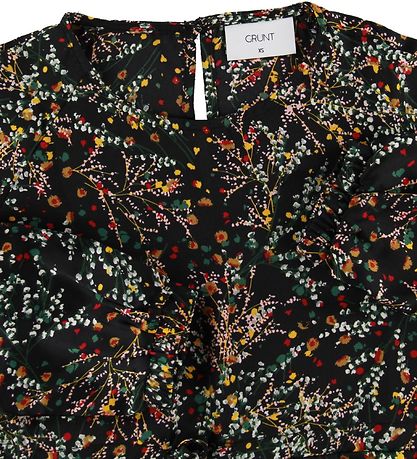 Grunt Jurk - Julle - Black Flower Grunt Jurk - Julle - Black Flower