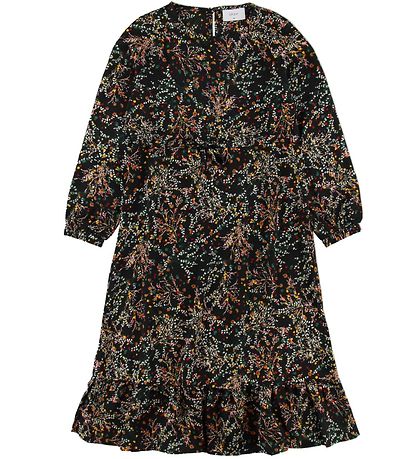 Grunt Jurk - Julle - Black Flower Grunt Jurk - Julle - Black Flower