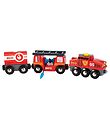 BRIO Redningstog - 24,2 cm - 4 dele - Rød 33844 BRIO Redningstog - 24,2 cm - 4 dele - Rød 33844