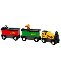 BRIO Safaritog - 25 cm - 3 dele - Sort 33722 BRIO Safaritog - 25 cm - 3 dele - Sort 33722