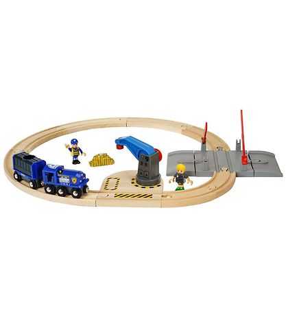 BRIO World Togbane - 17 dele - Guldtransportsæt 33812 BRIO World Togbane - 17 dele - Guldtransportsæt 33812