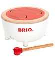 BRIO Toddler Tromme - Rød/Hvid 30181 BRIO Toddler Tromme - Rød/Hvid 30181