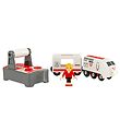 BRIO Fjernstyret Passagertog - 28,8 cm - Hvid 33510 BRIO Fjernstyret Passagertog - 28,8 cm - Hvid 33510