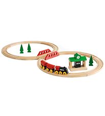 BRIO Classic Togsæt - 22 dele - Træ 33028 BRIO Classic Togsæt - 22 dele - Træ 33028