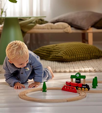 BRIO Classic Togsæt - 22 dele - Træ 33028