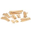 BRIO World Skinnesæt - 16 dele - Træ 33402 BRIO World Skinnesæt - 16 dele - Træ 33402