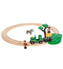BRIO World togbanesæt - 17 dele - Safari 33720 BRIO World togbanesæt - 17 dele - Safari 33720