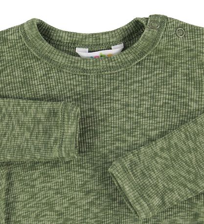 Joha Long Sleeve Top - Melange Green Joha Long Sleeve Top - Melange Green
