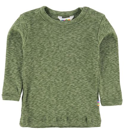 Joha Long Sleeve Top - Melange Green Joha Long Sleeve Top - Melange Green