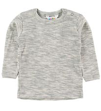 Joha Bluse - Gråmeleret Joha Bluse - Gråmeleret