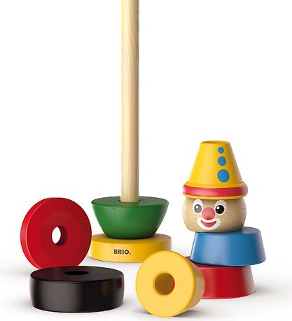 Clown empilable pour tout-petits BRIO - Bois - Multicolore 30120 Clown empilable pour tout-petits BRIO - Bois - Multicolore 30120