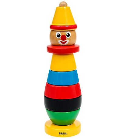 Clown empilable pour tout-petits BRIO - Bois - Multicolore 30120 Clown empilable pour tout-petits BRIO - Bois - Multicolore 30120