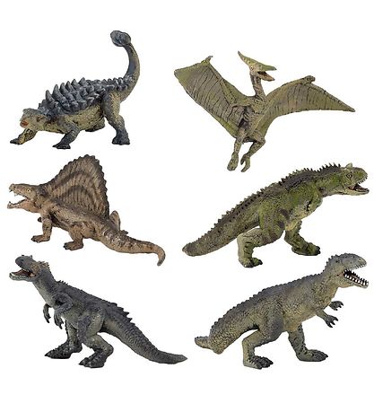 Papo Mini Dinosaurussæt 1 - 3-5 cm - 6 dele Papo Mini Dinosaurussæt 1 - 3-5 cm - 6 dele