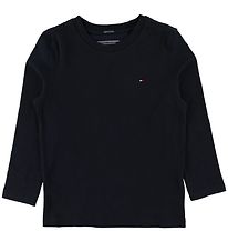 Tommy Hilfiger Bluse - Basic - Sky Captain Tommy Hilfiger Bluse - Basic - Sky Captain