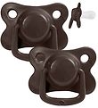 Filibabba Pacifiers - 2-Pack - Chocolate Filibabba Pacifiers - 2-Pack - Chocolate