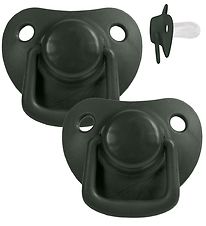 Filibabba Pacifiers - 2-Pack - Dark Green Filibabba Pacifiers - 2-Pack - Dark Green