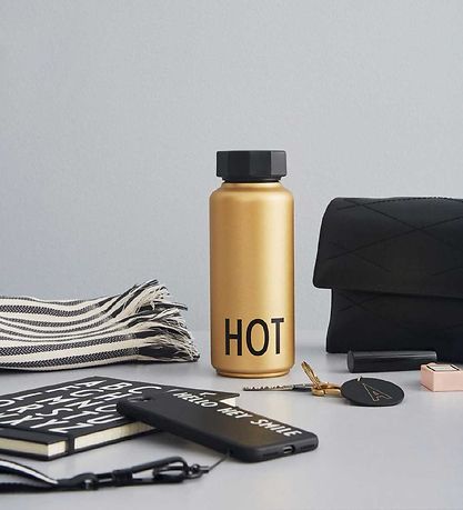 Design Letters Termoflaske - 500 ml - Gold Design Letters Termoflaske - 500 ml - Gold