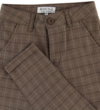 Chinos Hound - Mode Chino Carreaux - Brown Chinos Hound - Mode Chino Carreaux - Brown