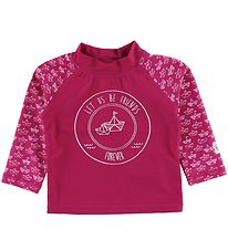 Color Kids Badebluse - Nammy - Fuchsia Red Color Kids Badebluse - Nammy - Fuchsia Red