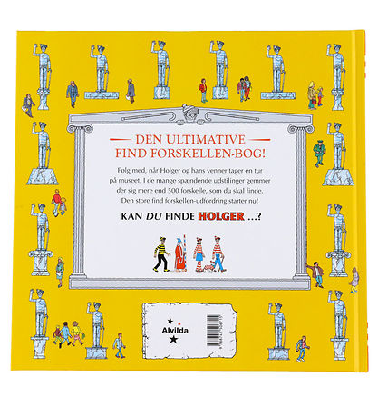 Alvilda Bog - Find Holger - Fantastiske Forskelle - Dansk