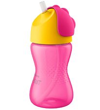 Philips Avent Sugerørskop - 300 ml - Pink Philips Avent Sugerørskop - 300 ml - Pink