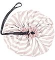 Play&Go Legetøjstæppe - Ø140 cm - Stripes Pink Play&Go Legetøjstæppe - Ø140 cm - Stripes Pink