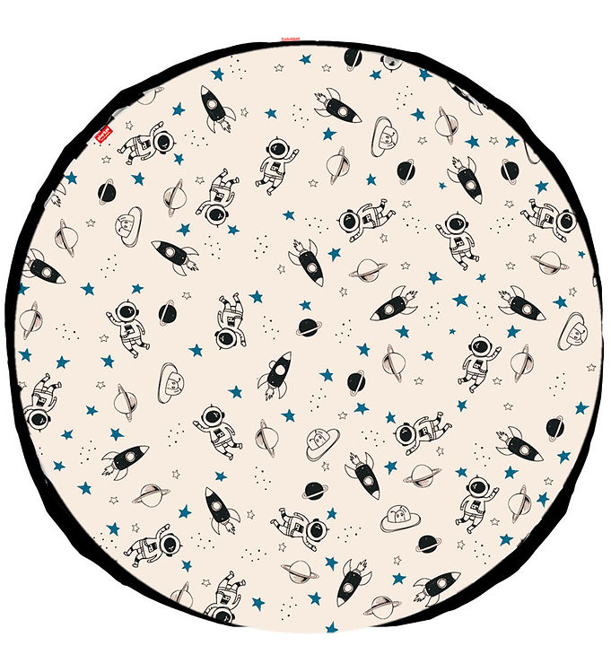 Play&Go Legetøjstæppe - Ø140 cm - Space Glow billede