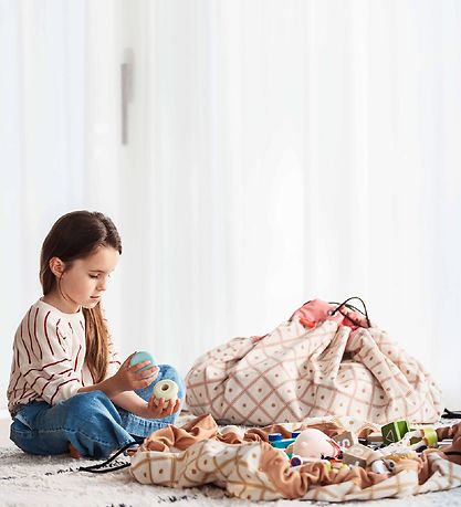 Play&Go Leikkilattia - Ø: 140 Cm - Geo Mustard Play&Go Leikkilattia - Ø: 140 Cm - Geo Mustard