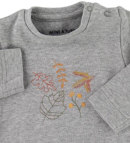 Mini A Ture Body - Yomia - Gråmeleret