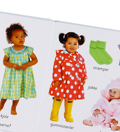 Alvilda Bog - Min Lille Regnbuebog - Første Ord - Dansk