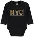 Petit by Sofie Schnoor Body l/æ - NYC - Sort m. Glimmer
