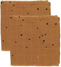 Done by Deer Musliiniliina - 70x70 - 2 kpl - Mustard Dreamy Dots Done by Deer Musliiniliina - 70x70 - 2 kpl - Mustard Dreamy Dots