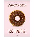 Citatplakat Plakat - A4 - Do´nut Worry