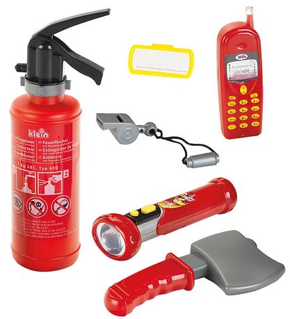 Klein Brandsæt i Kuffert - 6 stk - Rød Klein Brandsæt i Kuffert - 6 stk - Rød