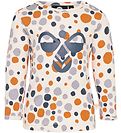 Hummel Long Sleeve Top - HMLEdna - Light Rose/Dots