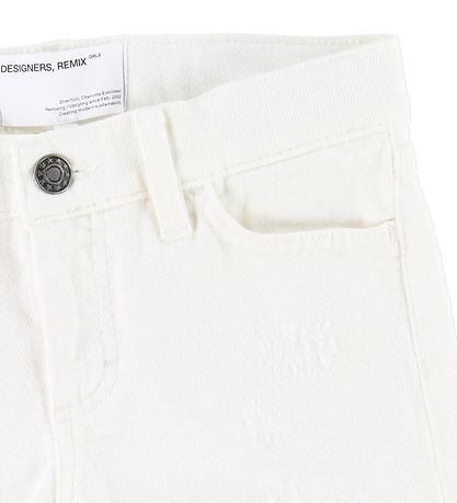 Designers Remix Shorts - Bellis Destroyed - Cream Designers Remix Shorts - Bellis Destroyed - Cream