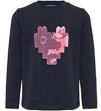 LEGO® Duplo Bluse - LWTonja - Navy m. Hjerte
