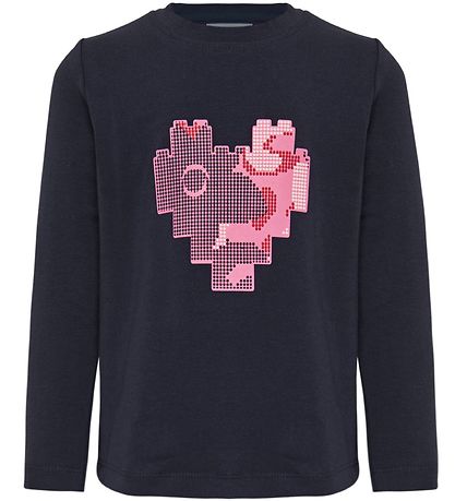 LEGO® Duplo Bluse - LWTonja - Navy m. Hjerte
