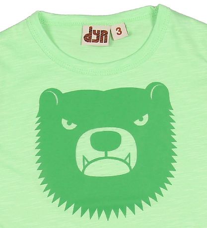 DYR T-shirt - Primate - Light Pistache Bjørn