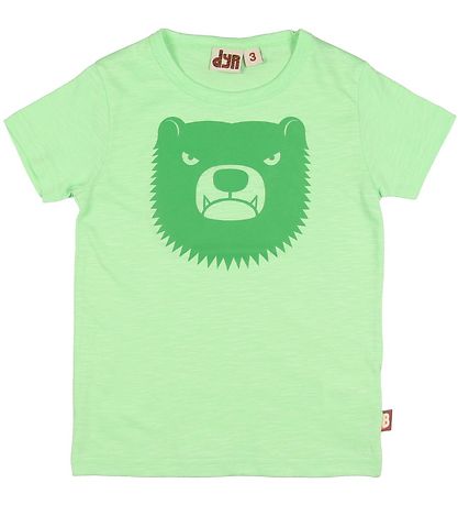 DYR T-shirt - Primate - Light Pistache Bjørn