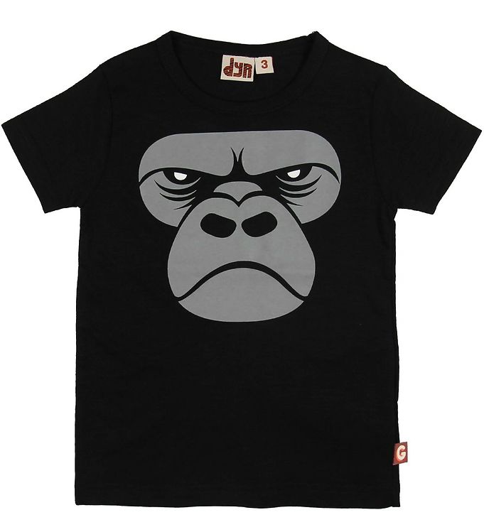DYR-Cph T-Shirt - DYRPrimate - Black Zoomgorilla