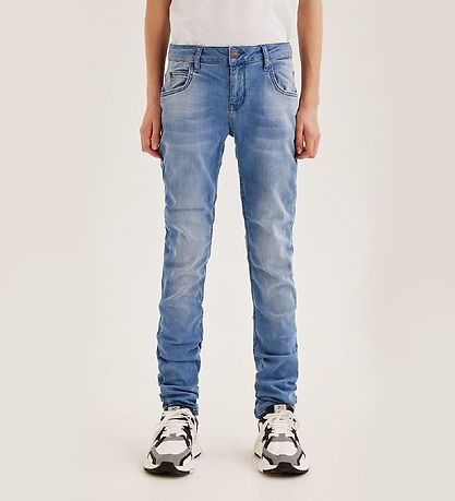 Jeans Hound - Straight - Utilisé Blue Denim